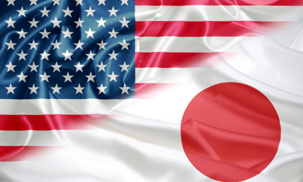 日米国旗